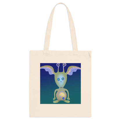 "Creating an Intergalactic Companion: Designing an Alien Pet for Kids" - The Alien Tote Bag