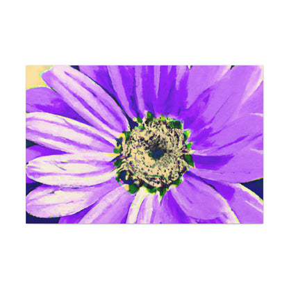 Purple Petals Popping: Create an Eye-Catching Daisy-Rose Fusion - The Alien Canva