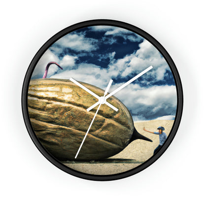 Mystery in the Meadow: The Gigantic Find of a Farmer - The Alien Wall Clock