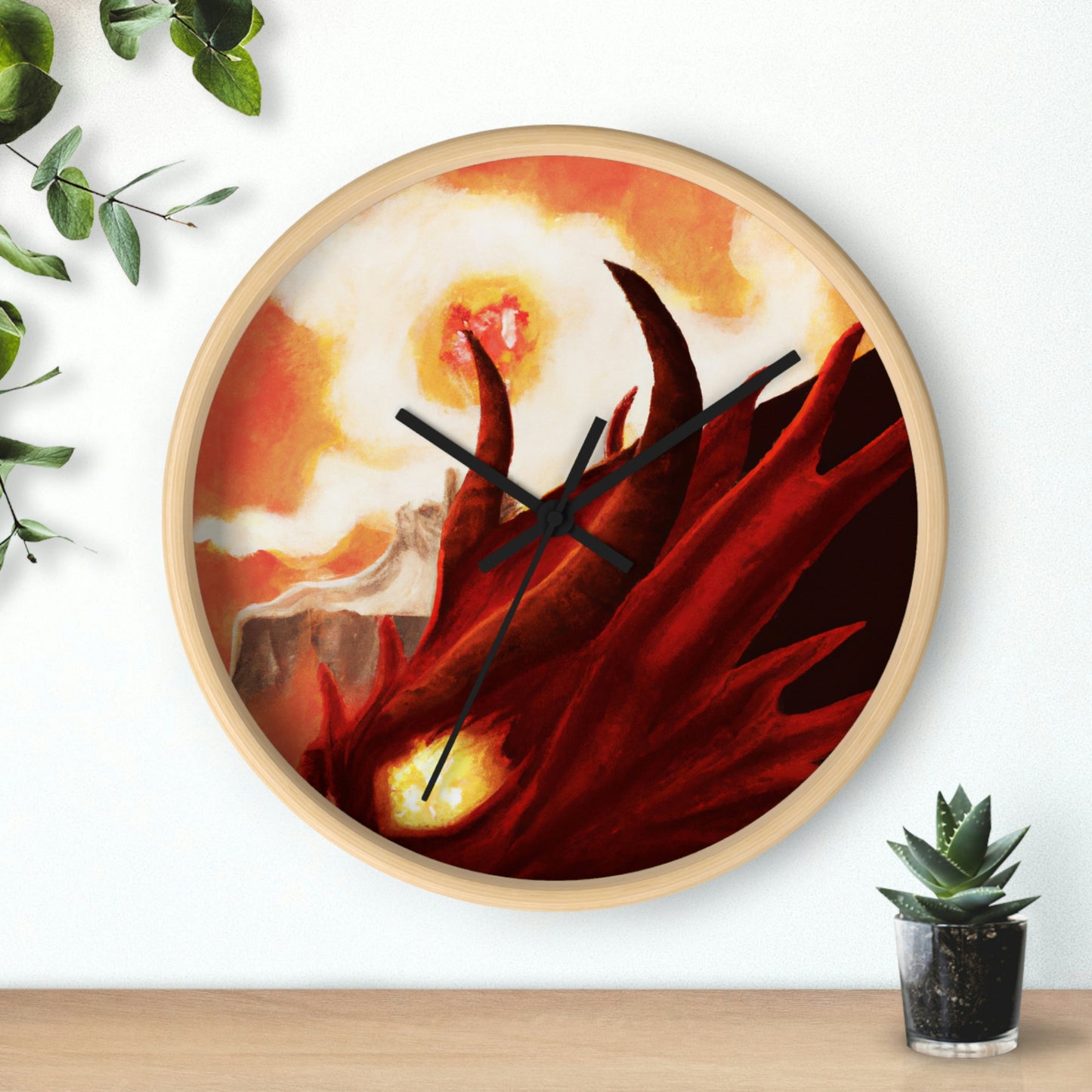 The Crimson Scourge of the Kingdom - The Alien Wall Clock