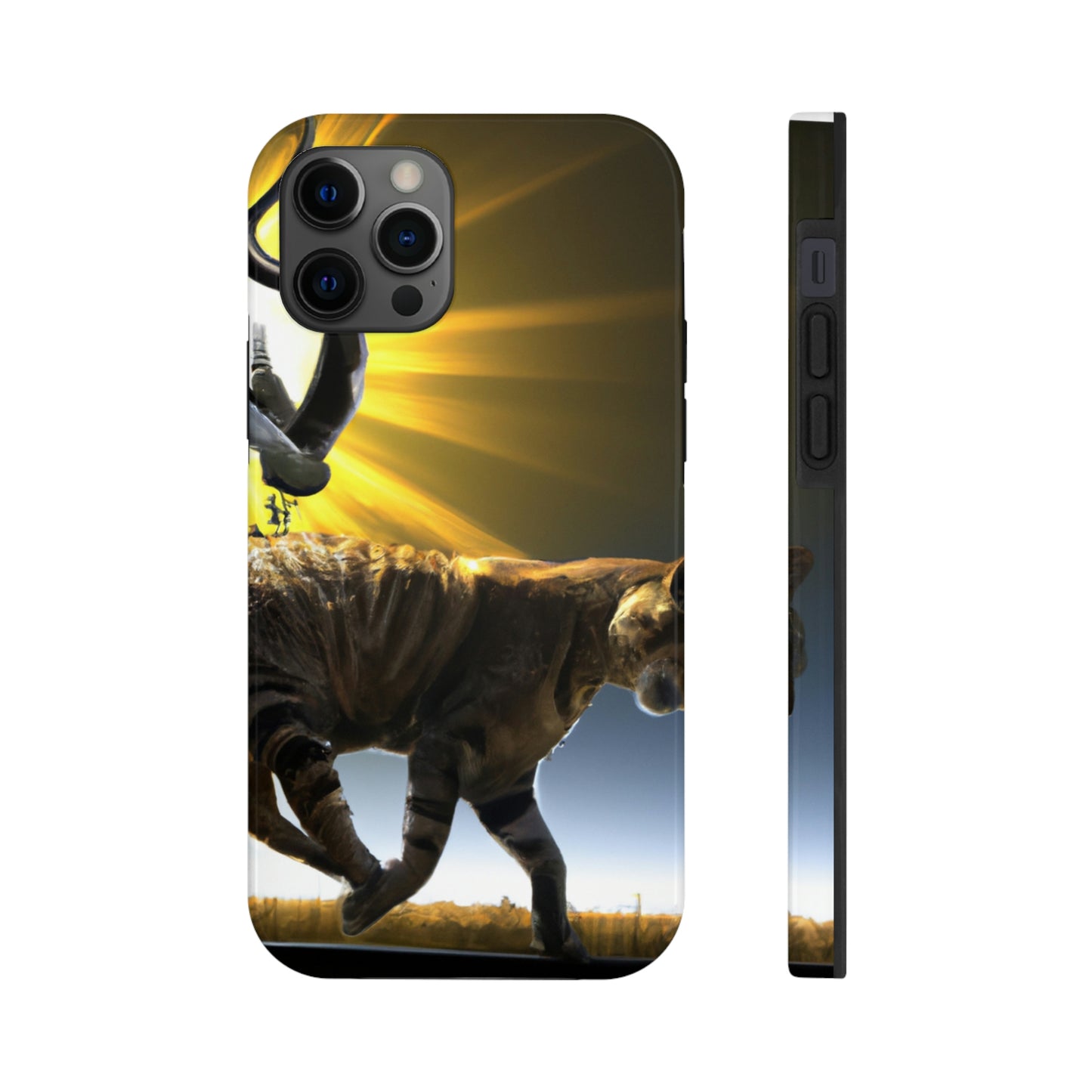 "A Purrfect Sunbeam Moment" - Die Alien Tough Phone Cases