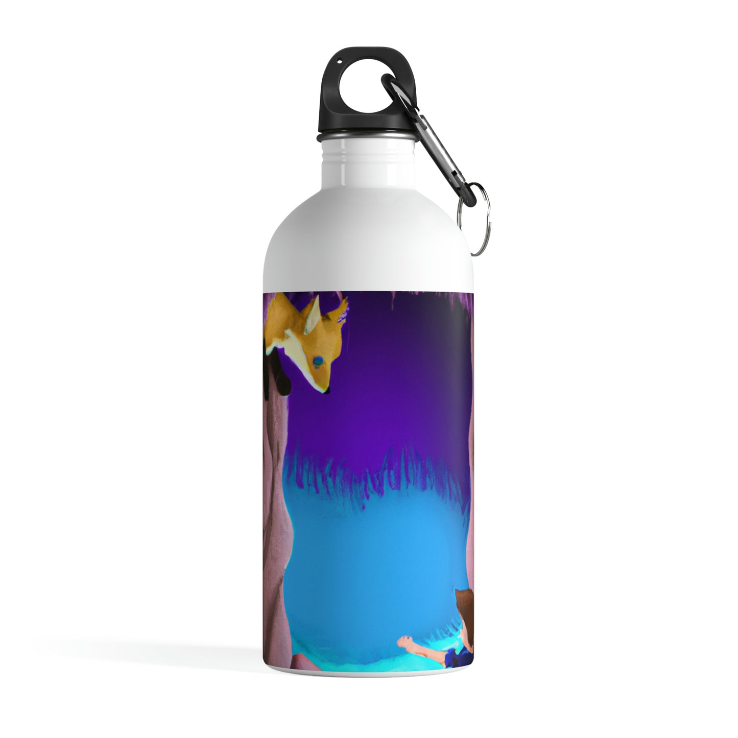 The Fox in the Cavern - The Alien Stainless Steel Water Bottle