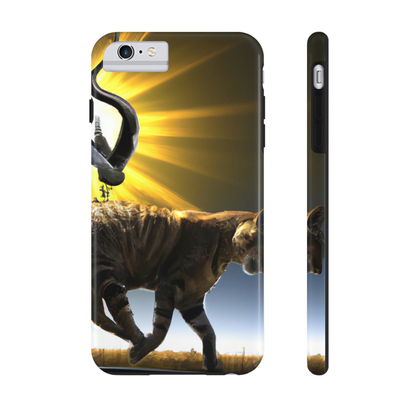 "A Purrfect Sunbeam Moment" - Die Alien Tough Phone Cases