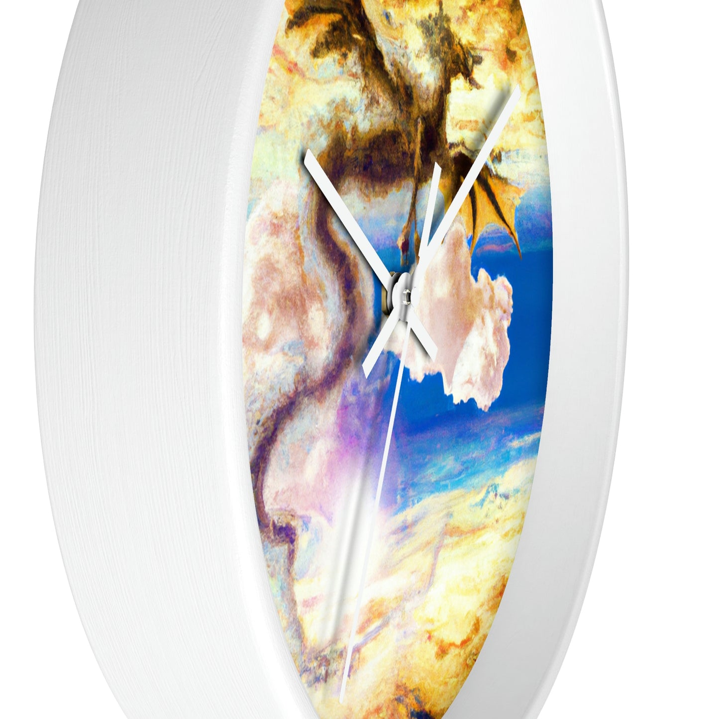 "A Heavenly Blaze with a Mystic Dragon" - The Alien Wall Clock