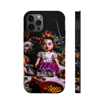 "Zerbrochenes Spielzeug im Dunkeln." - Die Alien Tough Phone Cases