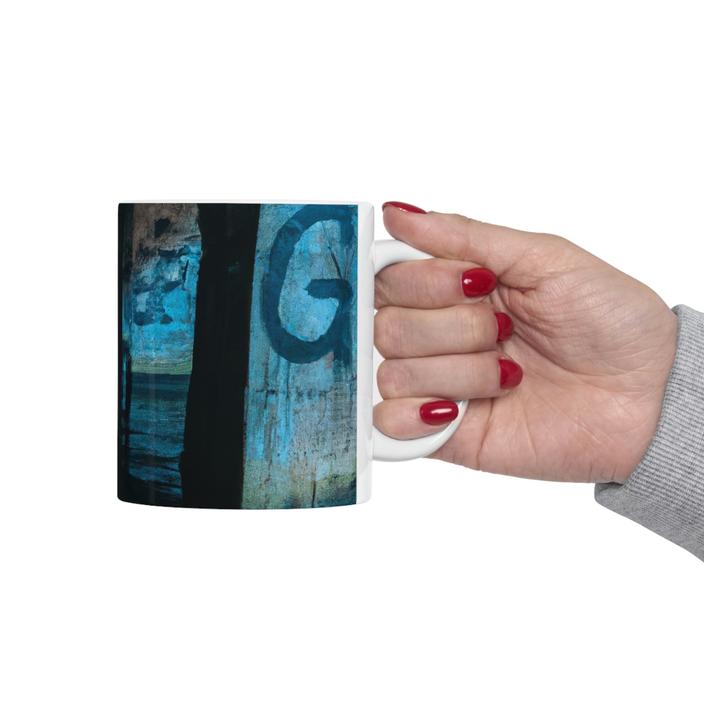 "Diving the Ruins of the Lost Underwater City" - The Alien Ceramic Mug 11 oz