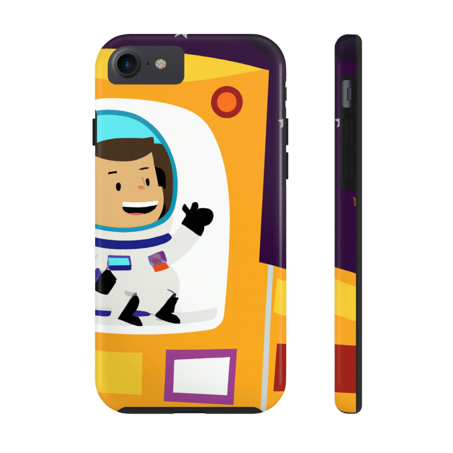 "A Voyage of Celestial Smiles" - The Alien Tough Phone Cases