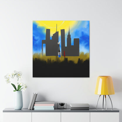 "Cityscapes in a Changing Climate" - Canvas