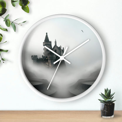 "Ghostly Citadel of the Mist" - The Alien Wall Clock