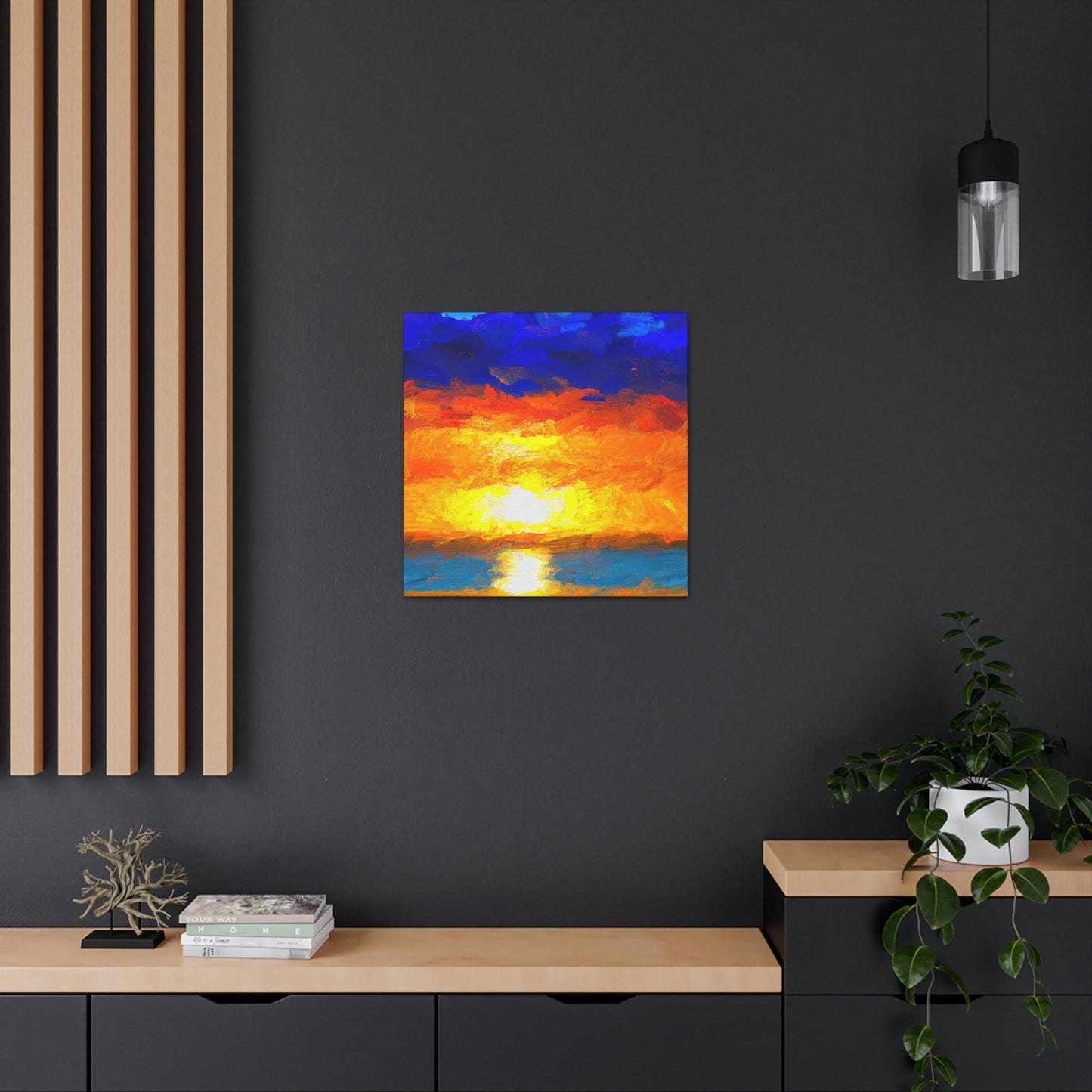 Sunrise Seascape Artist - Peter Ocean - Canvas