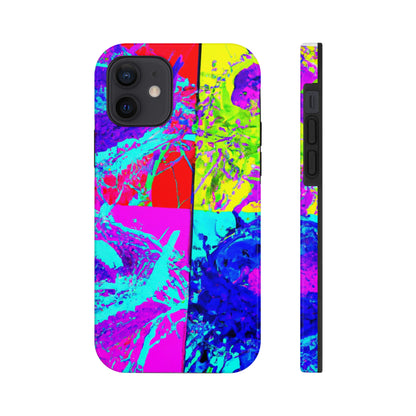 "Ein Regenbogen aus gefiederten Freunden" - Die Alien Tough Phone Cases