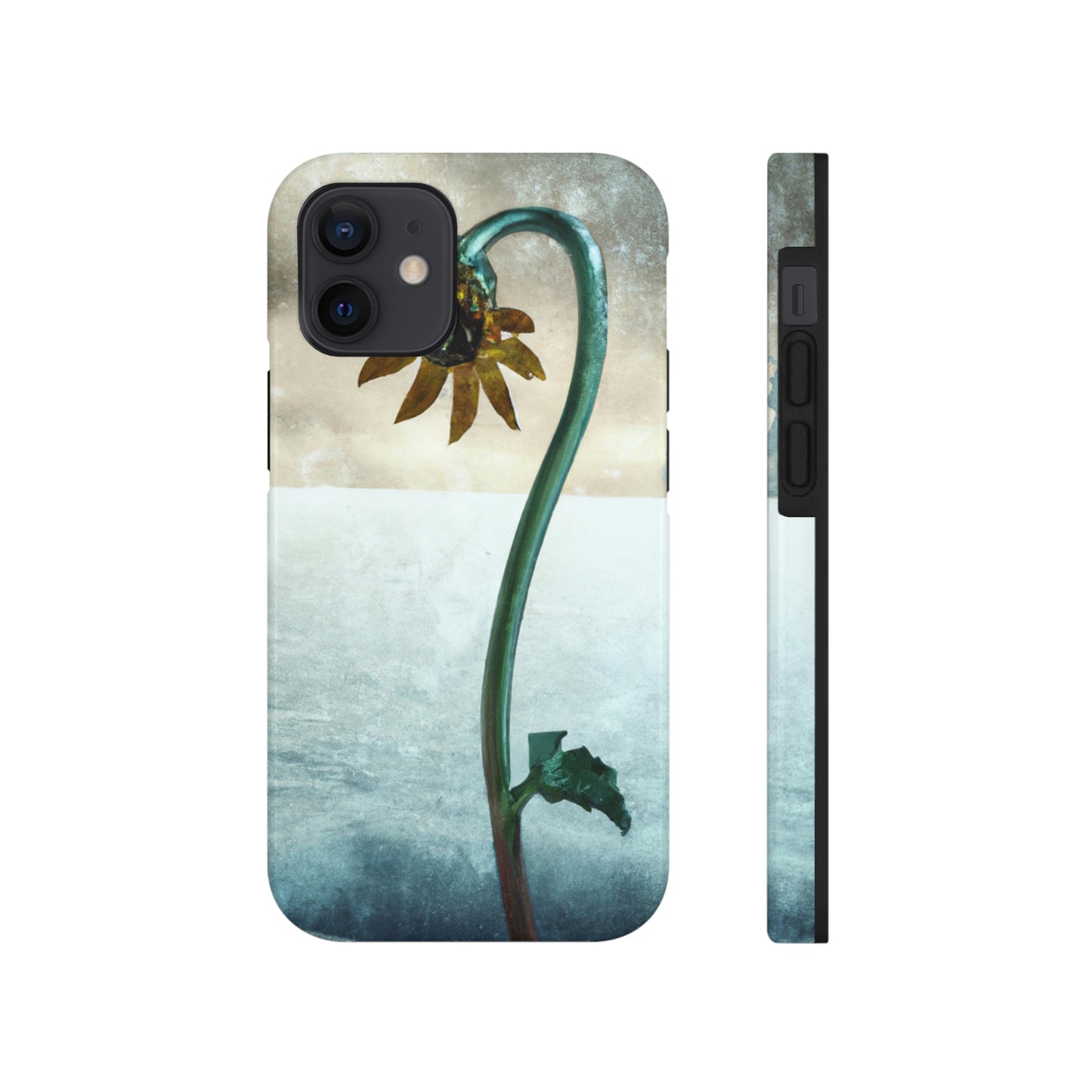 "Fighting the Frost: A Flower's Story" - Die Alien Tough Phone Cases