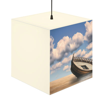 "A Boat Adrift: The Lost Legacy of the Sea." - The Alien Light Cube Lamp