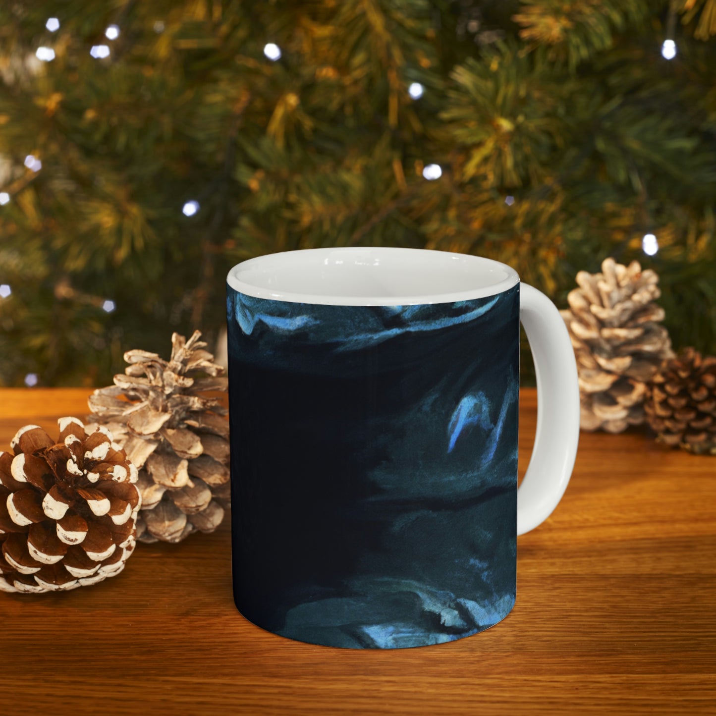 "Escape from the Icy Depths" - The Alien Ceramic Mug 11 oz