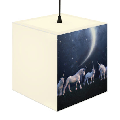 "Moonlit Mystique" - Die Alien Light Cube Lampe