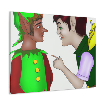 "The Elf and the Rogue's Bonding" - The Alien Canva