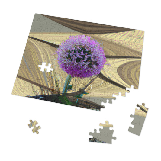 "A Blooming Miracle: Beauty in Chaos" - The Alien Jigsaw Puzzle