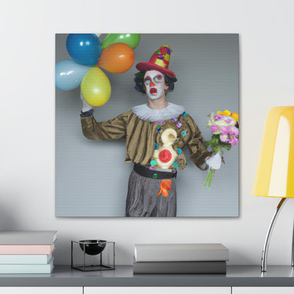 "Clowning Around with Balloons" - The Alien Canva