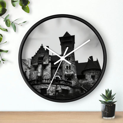 "Castle of Mystifying Secrets: A Haunted Adventure" - The Alien Wall Clock