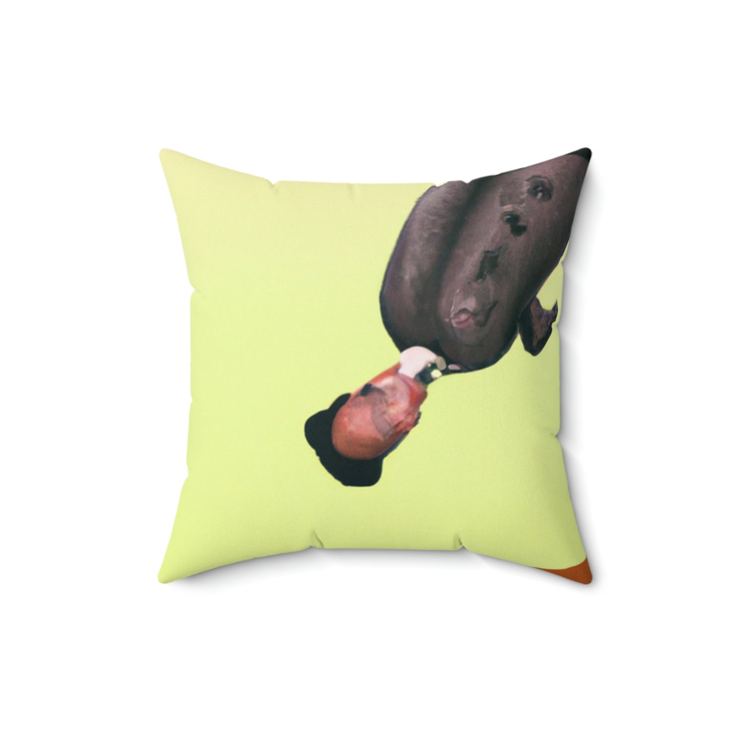 "Lost in the Millennial Maze: A Journey to Self-Discovery" - The Alien Square Pillow