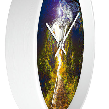 "A Beam of Light on a Forgotten Path" - The Alien Wall Clock