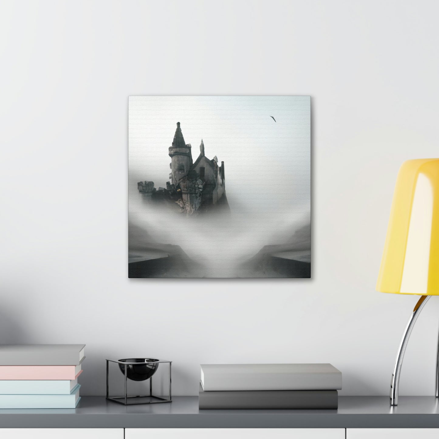 "Ciudadela fantasmal de la niebla" - The Alien Canva