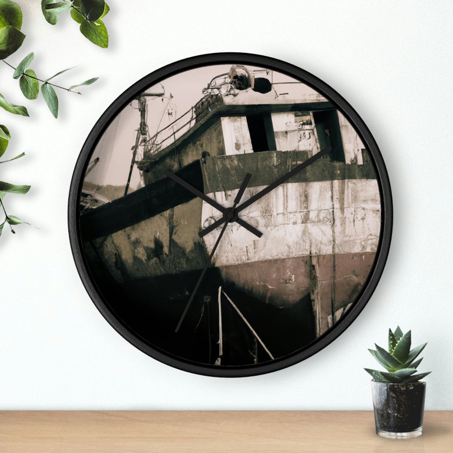 "A Sailor's Last Stop" - The Alien Wall Clock