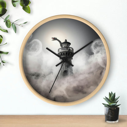 "Smoke and Lighthouse Keeper" - The Alien Wall Clock