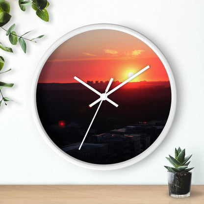 "The Last Light of a Forgotten City" - The Alien Wall Clock