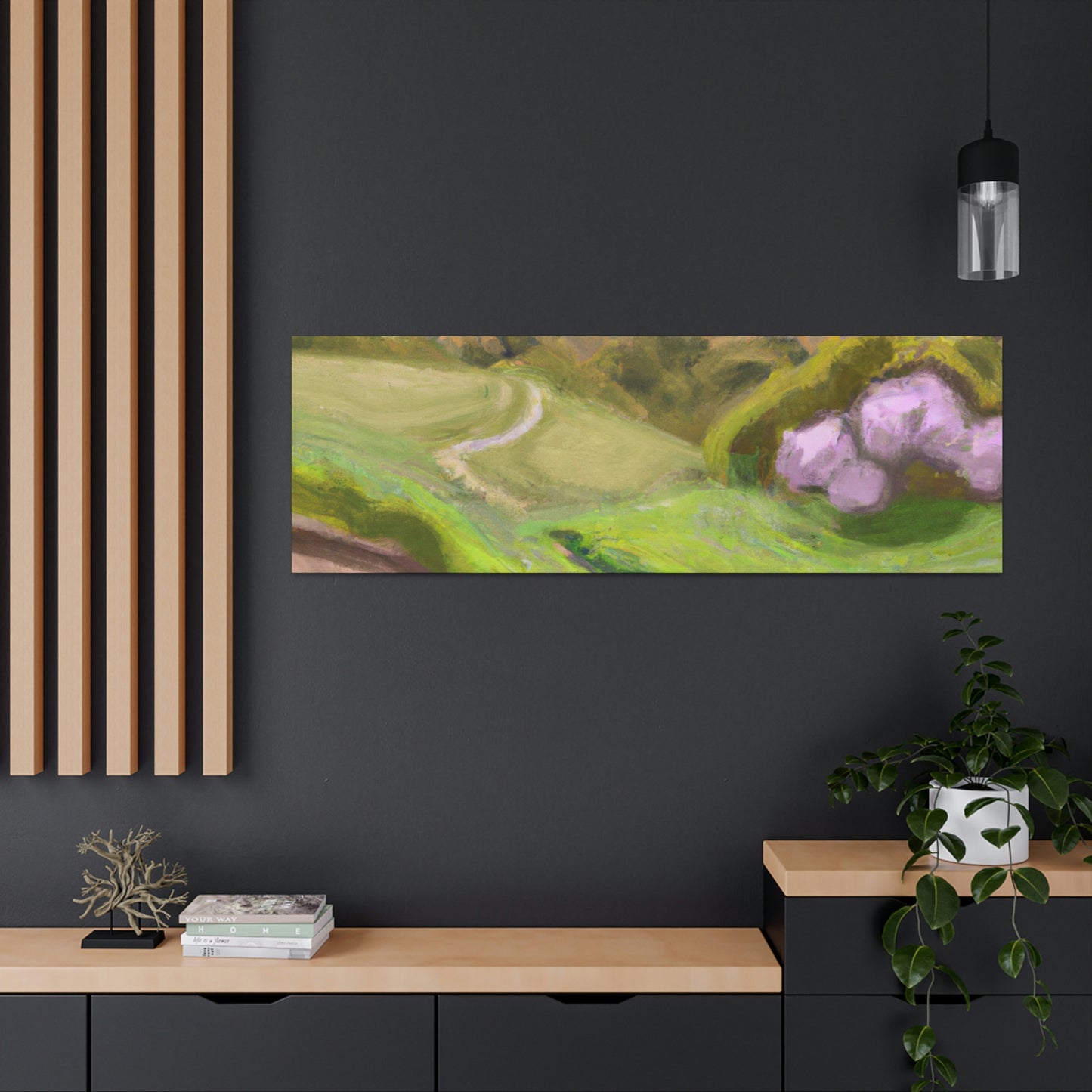 "Alive and Thriving: A Nature Painting" - Canvas