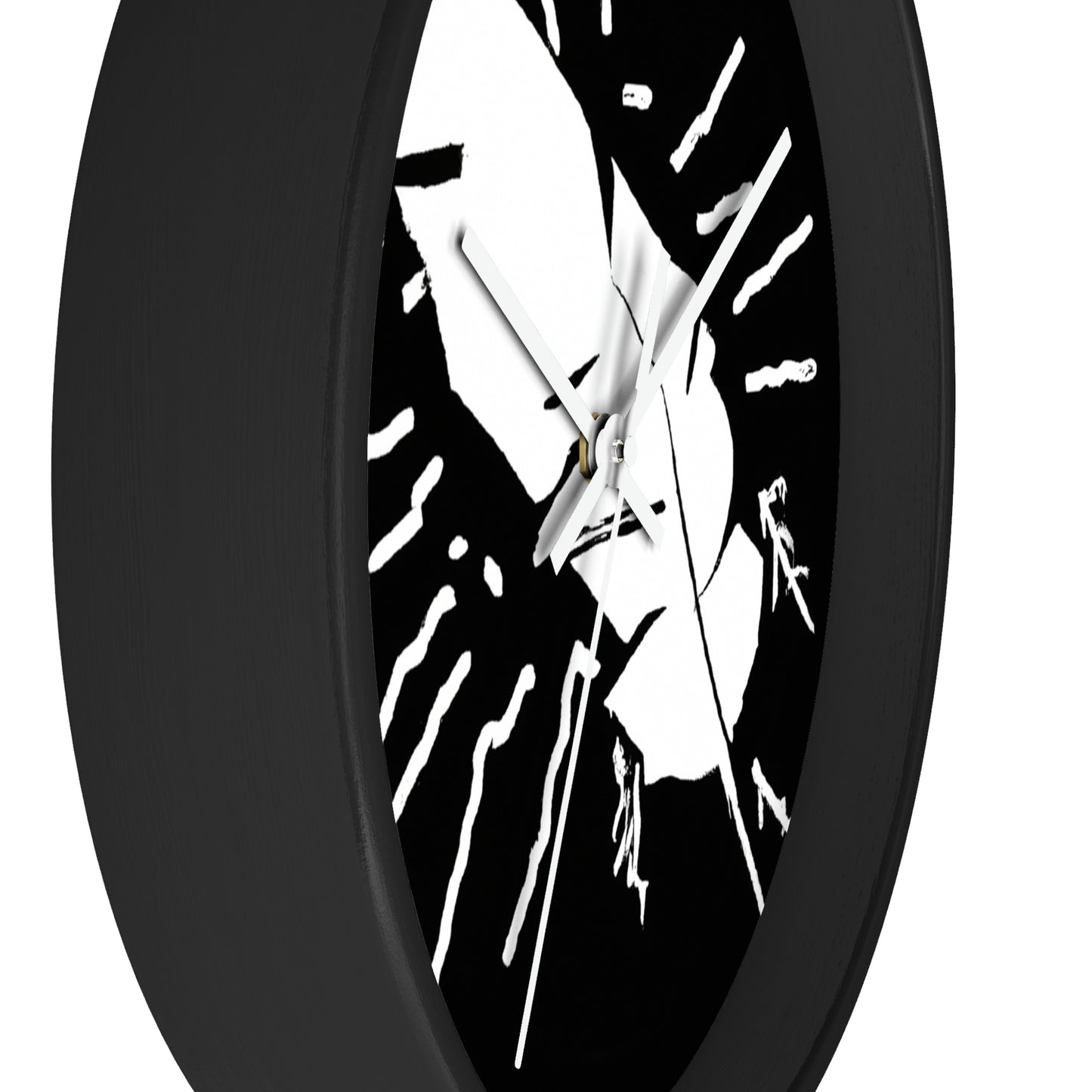 Lost in the Shadows: The White Feather's Journey - The Alien Wall Clock