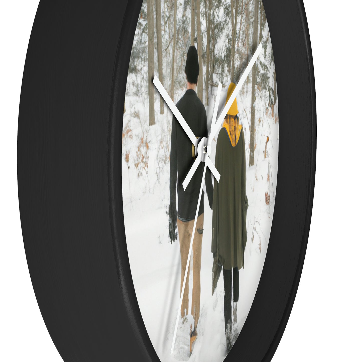 "Fairytale in the Snow" - The Alien Wall Clock