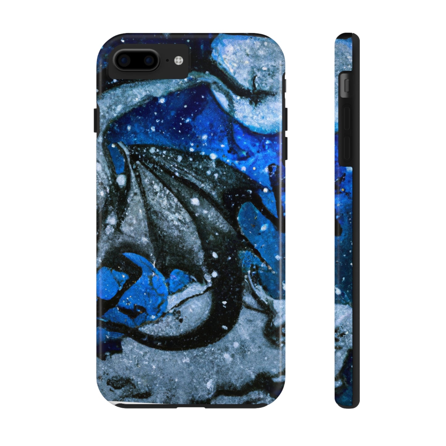 "Frosted Moonlight Dragon" - Die Alien Tough Phone Cases