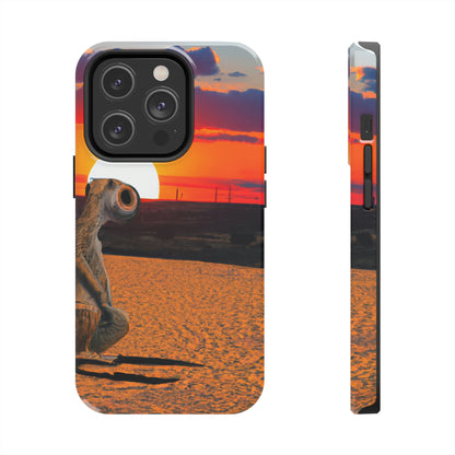 "Farewell to the Horizon" - Die Alien Tough Phone Cases