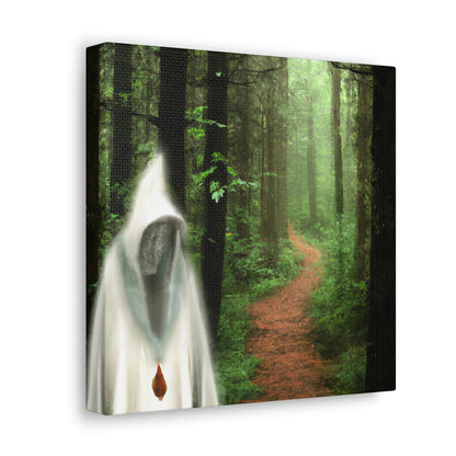 The Mysterious Forest Guide - The Alien Canva