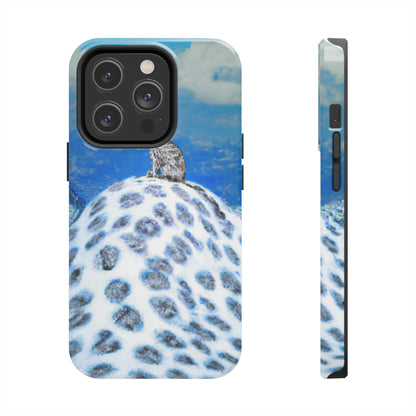 "Perca solitaria del leopardo de las nieves" - Las fundas para teléfonos Alien Tough