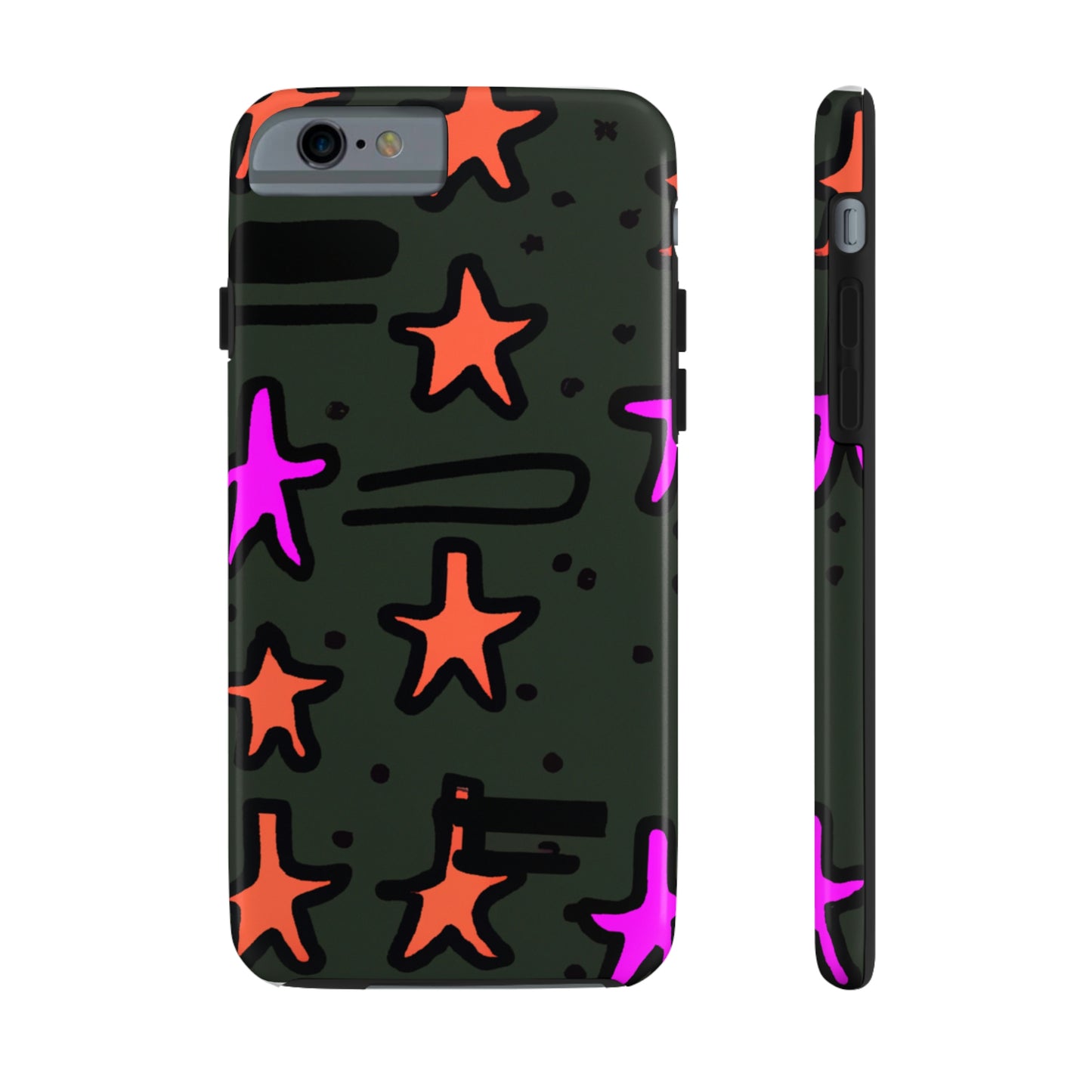 "Abandoned in the Glittering Night Sky" - The Alien Tough Phone Cases