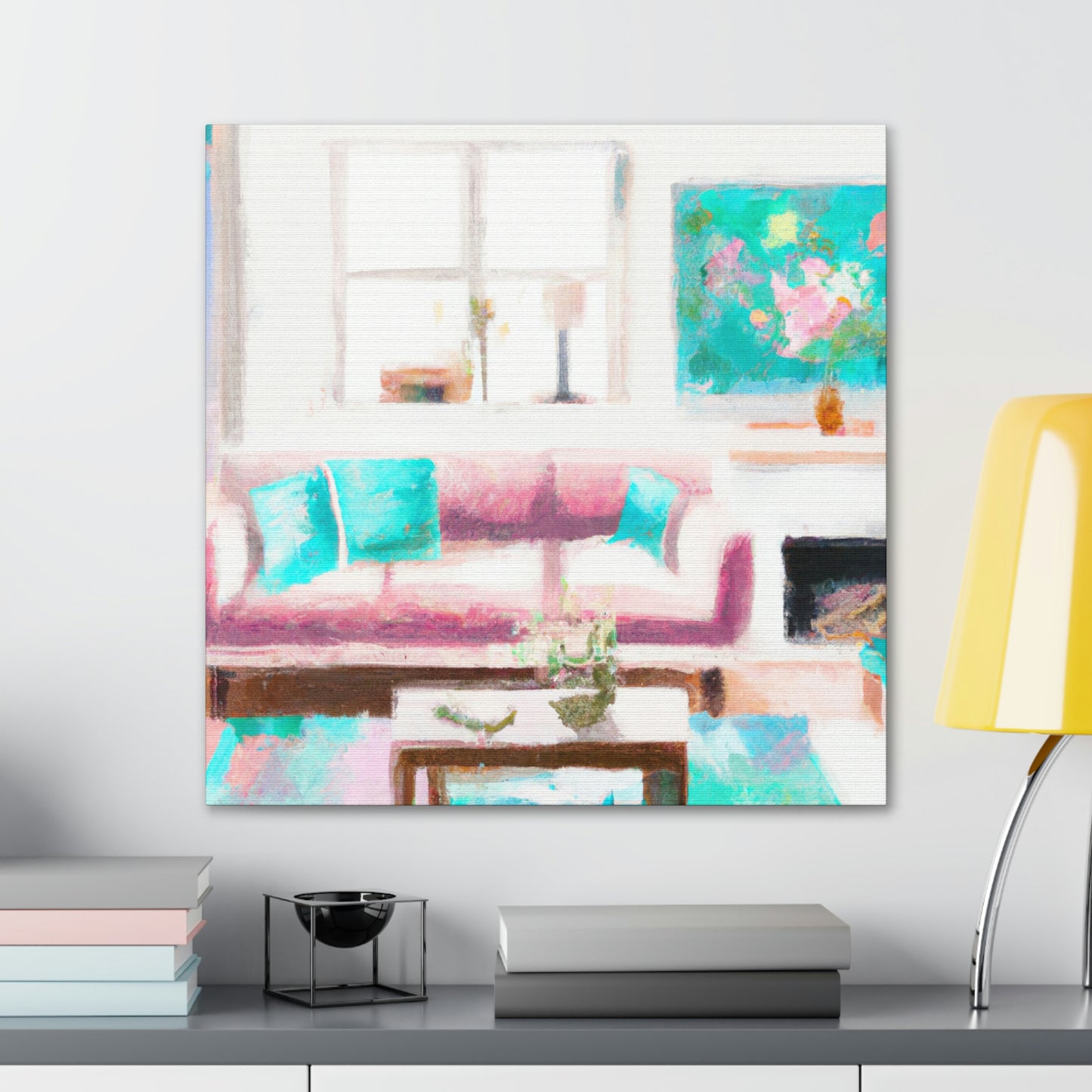 "Home Life in Art: Capture the Essence of Your Space" - Leinwand