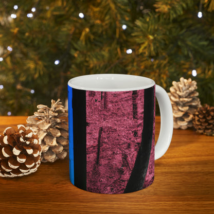 The Enigmatic Door of the Forest - The Alien Ceramic Mug 11 oz