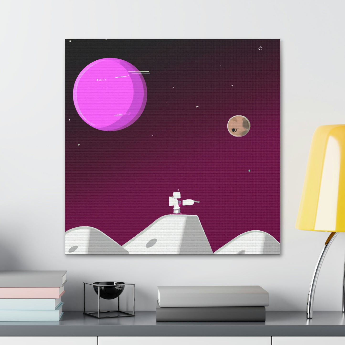 "A Moon Odyssey: Exploring Another World" - The Alien Canva