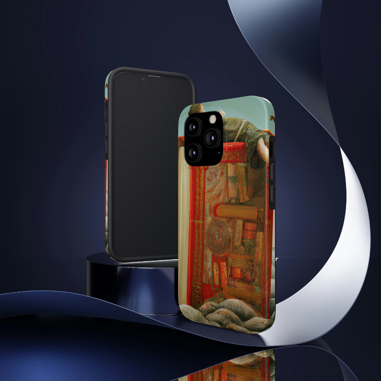 "Cradled by Knowledge" - The Alien Tough Phone Cases