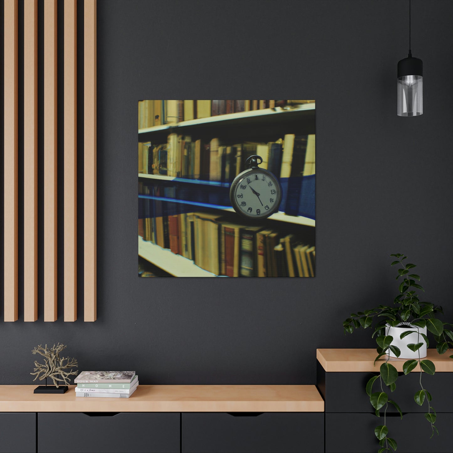 "The Infinite Bookshelf" - The Alien Canva