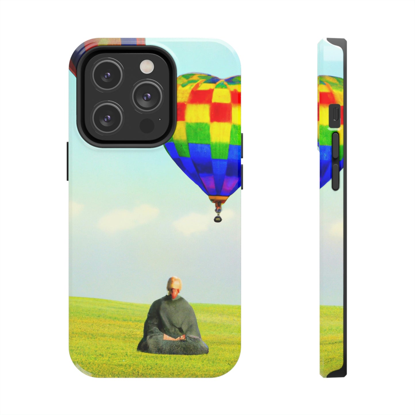 "Finding Stillness in the Sky" - The Alien Tough Phone Cases