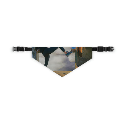 "Eine Reise in vergessene Relikte" - Das Alien Pet Bandana Halsband