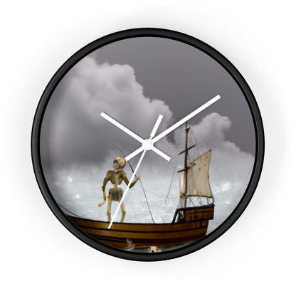 "The Phantom Captain of the Tempest Seas" - The Alien Wall Clock