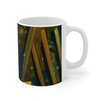 The Attic's Secrets: A Tale of Magic and Redemption - The Alien Taza de cerámica 11 oz