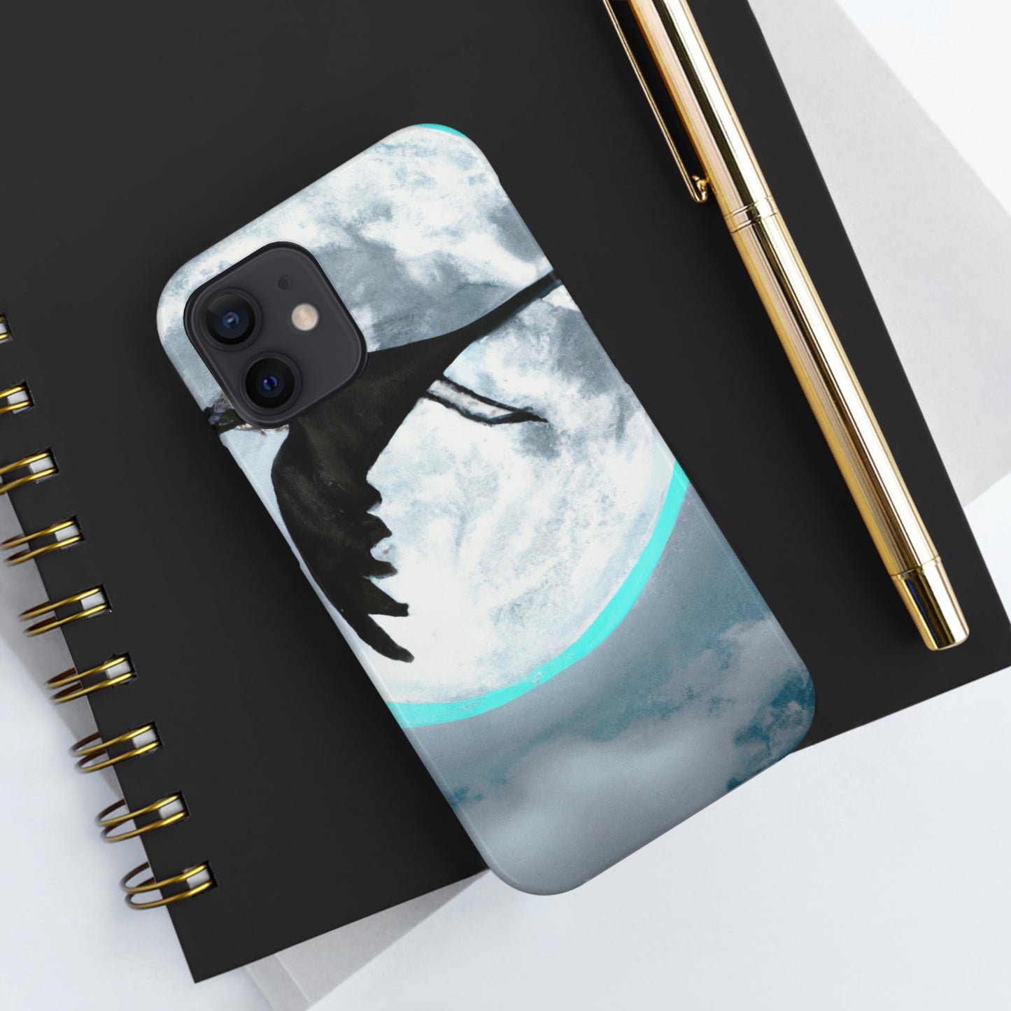 "Lunar Plunge" - Die Alien Tough Phone Cases