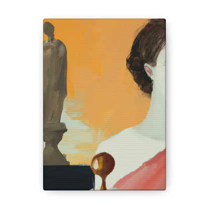 "Classic Meets Contemporary: A Fusion of Greek Art and My Own Style" - Canvas