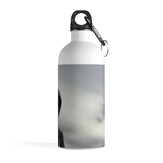 "Adrift in the Universe" - The Alien Stainless Steel Water Bottle