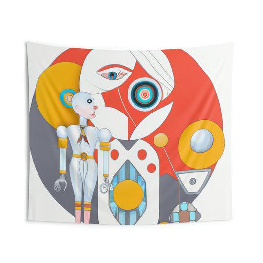 Robots and Us: A Journey Into Utopian Futures - The Alien Wall Tapestries